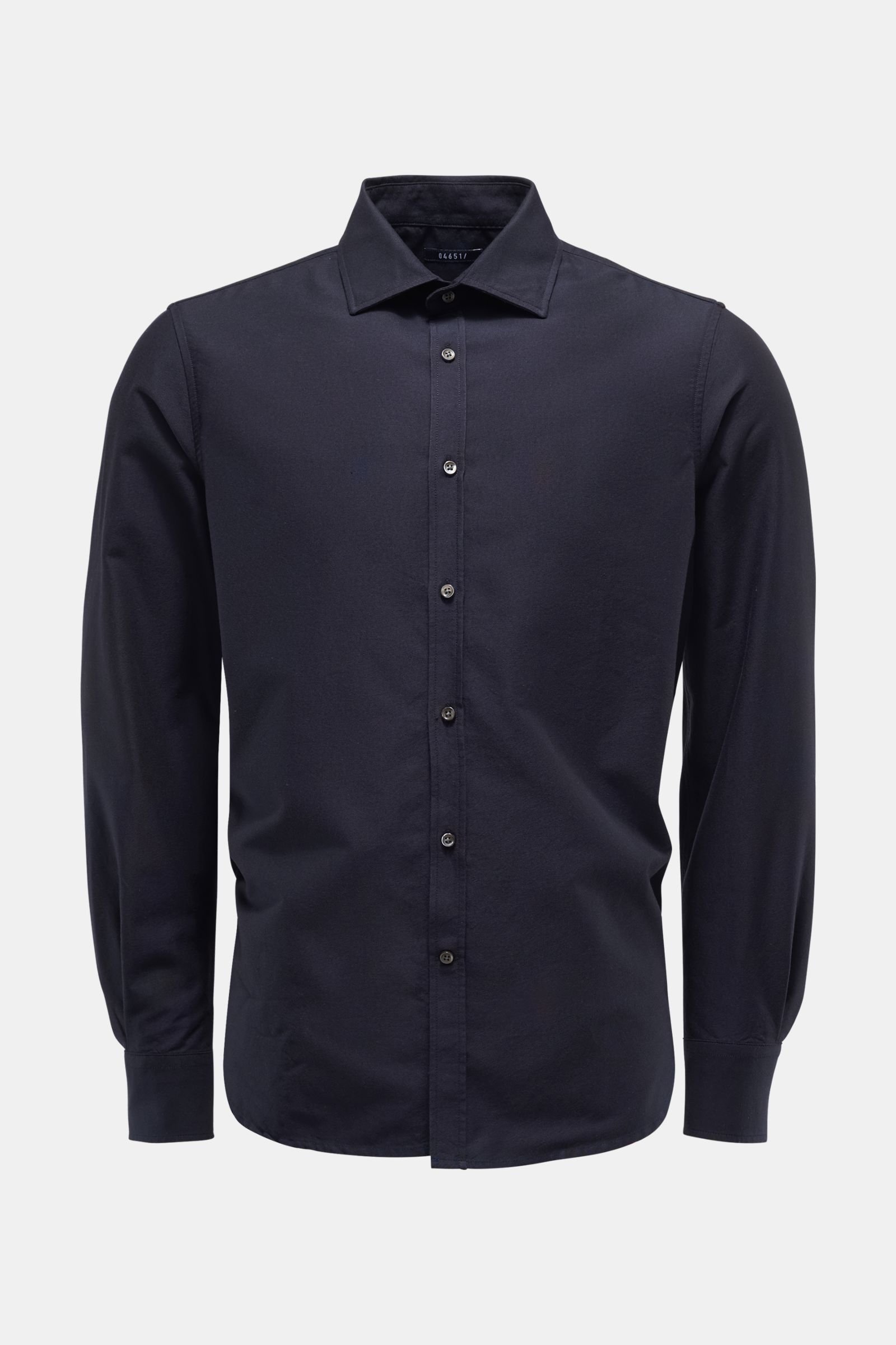 Oxford shirt 'Oxford Shirt' shark collar navy