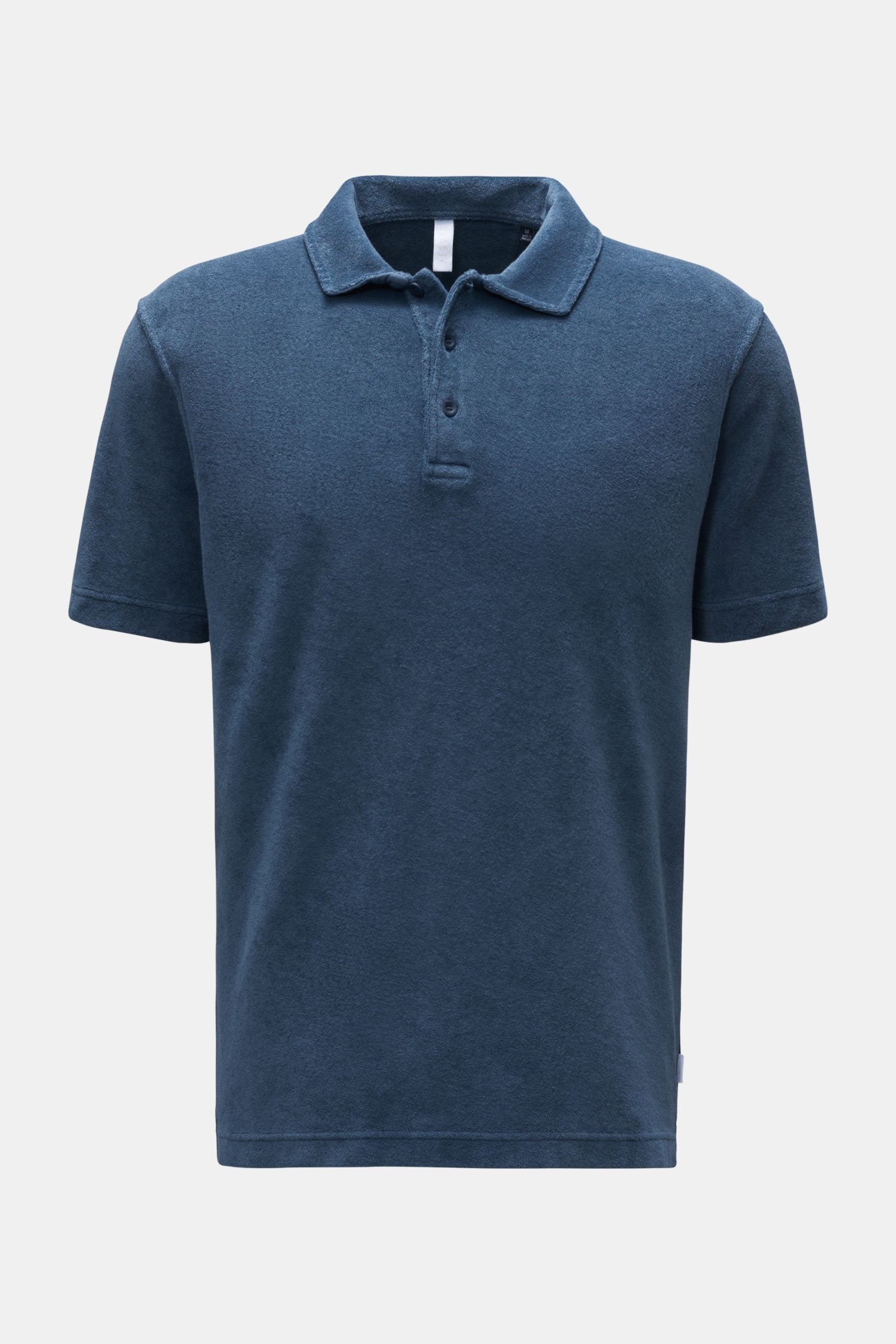 Terry polo shirt 'Terry Polo' grey-blue