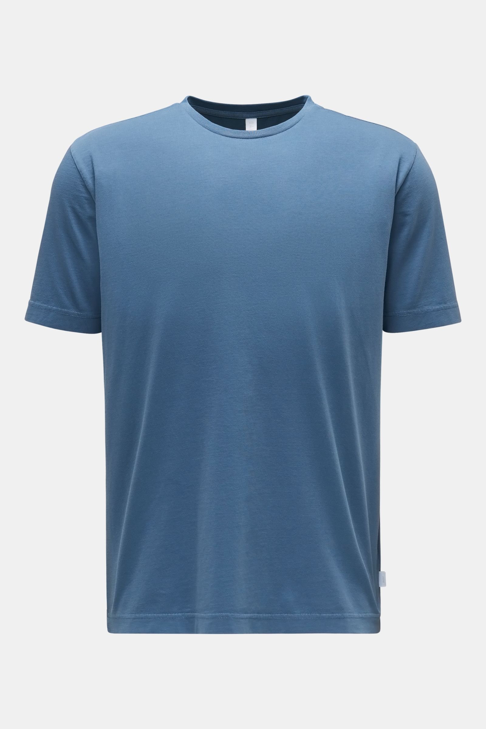 Crew neck T-shirt 'Jersey Tee' grey-blue