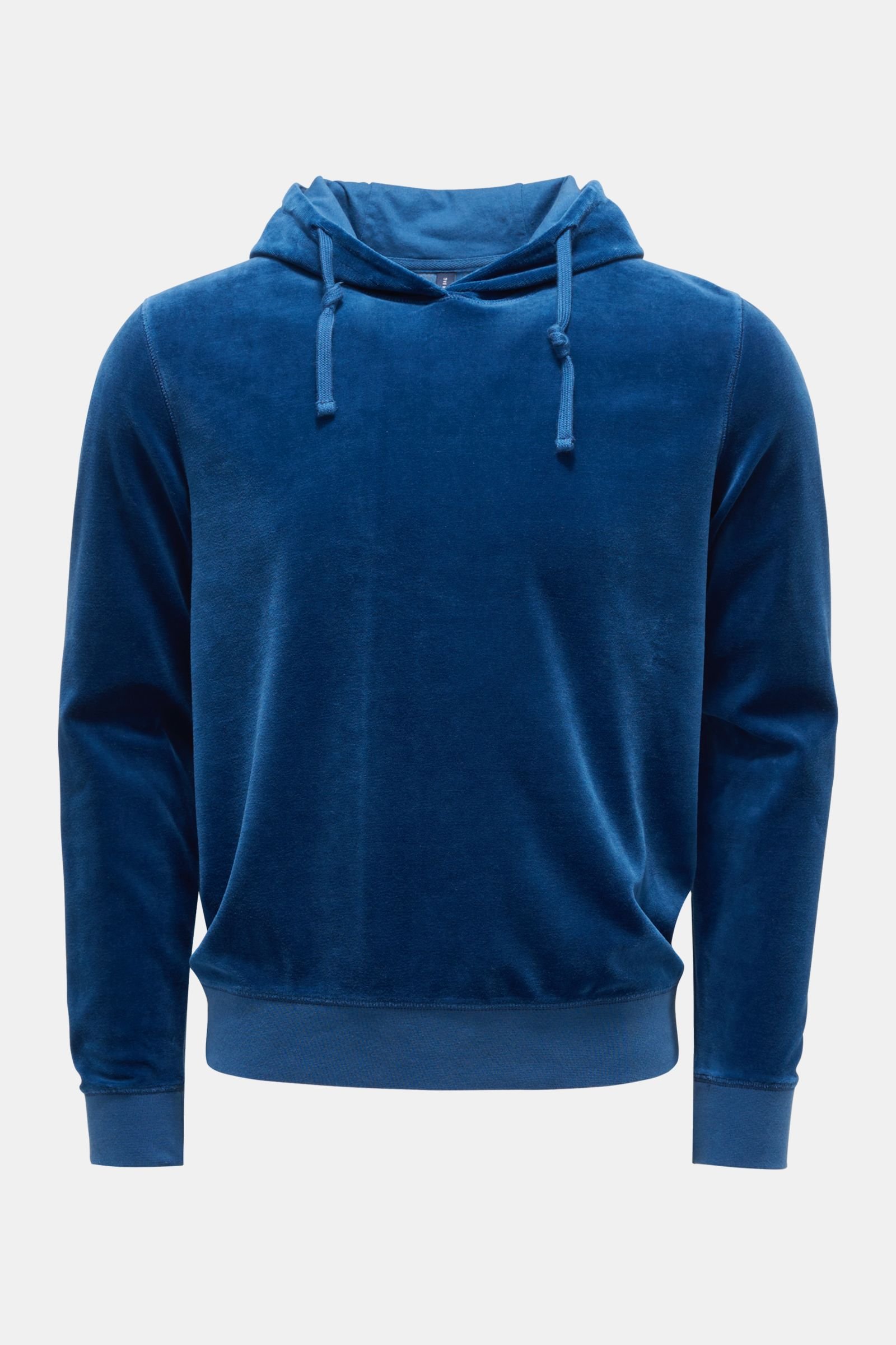 Velvet hooded jumper 'Velvet Hoodie' dark blue