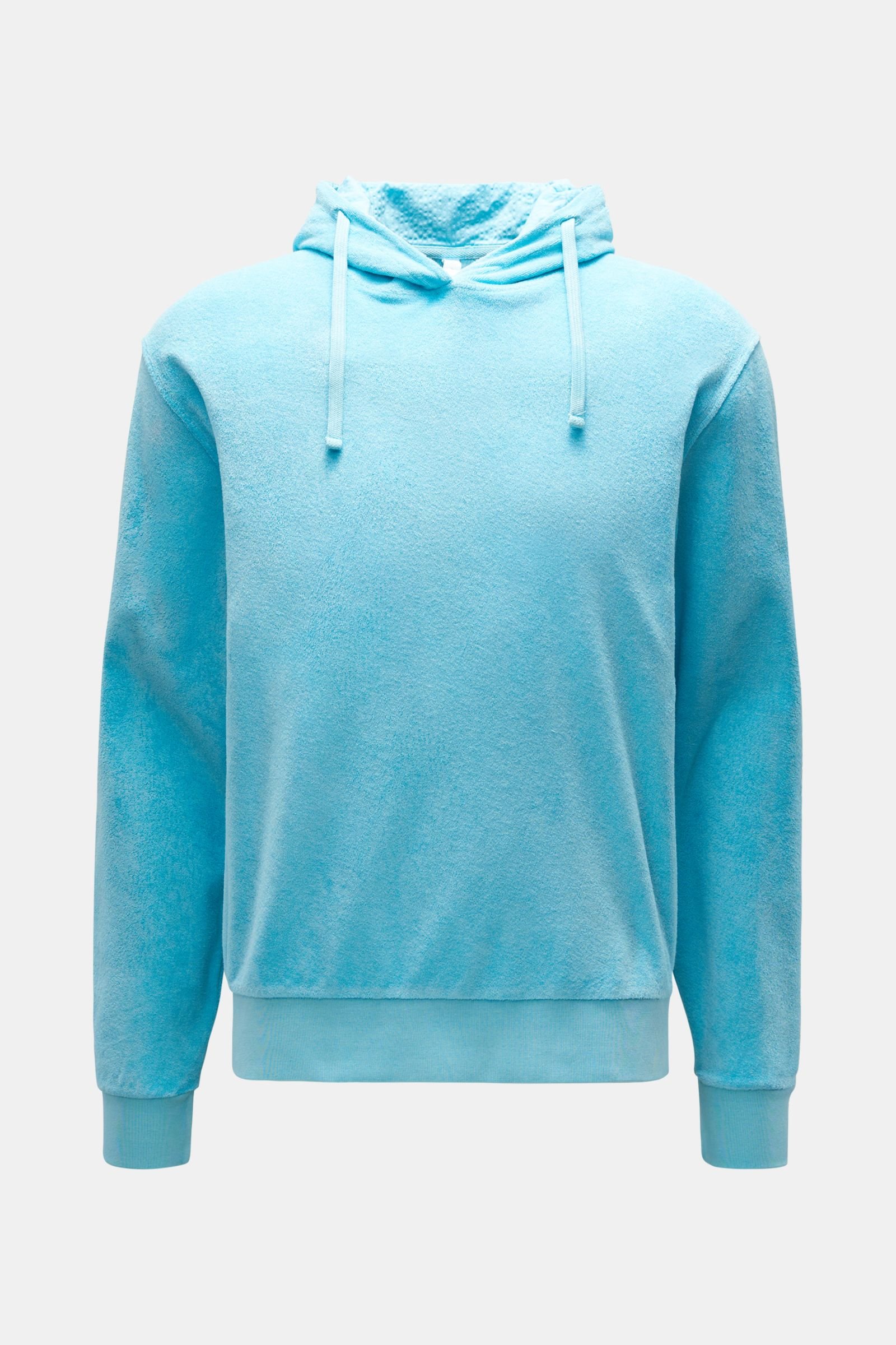 Terry hooded jumper 'Terry Hoody' turquoise