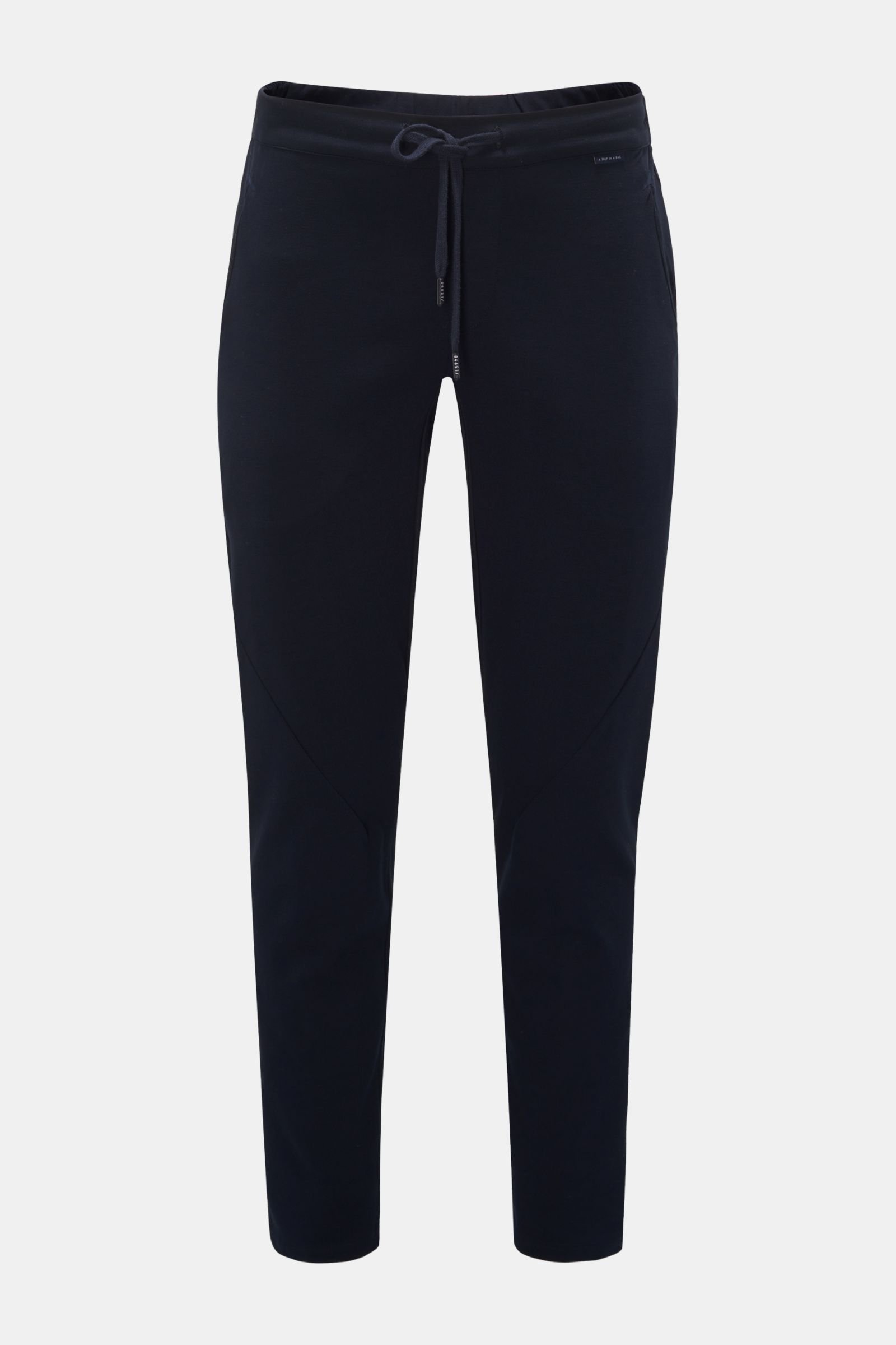 Jersey jogger pants 'Easy Pant' navy