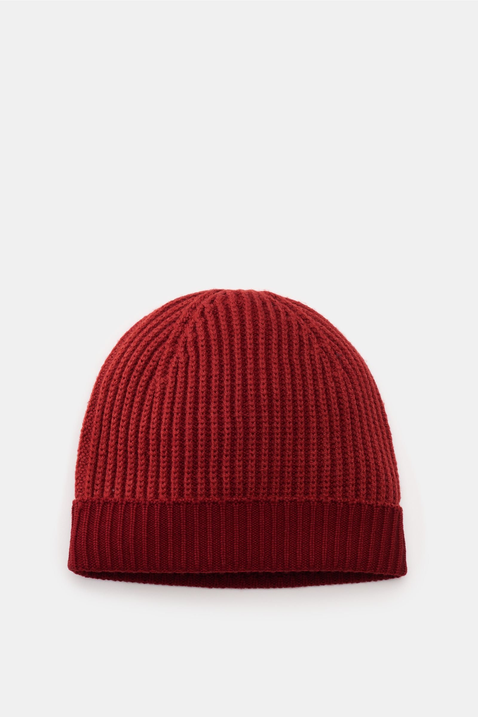 Wool beanie 'Foggy Rip Hat' red