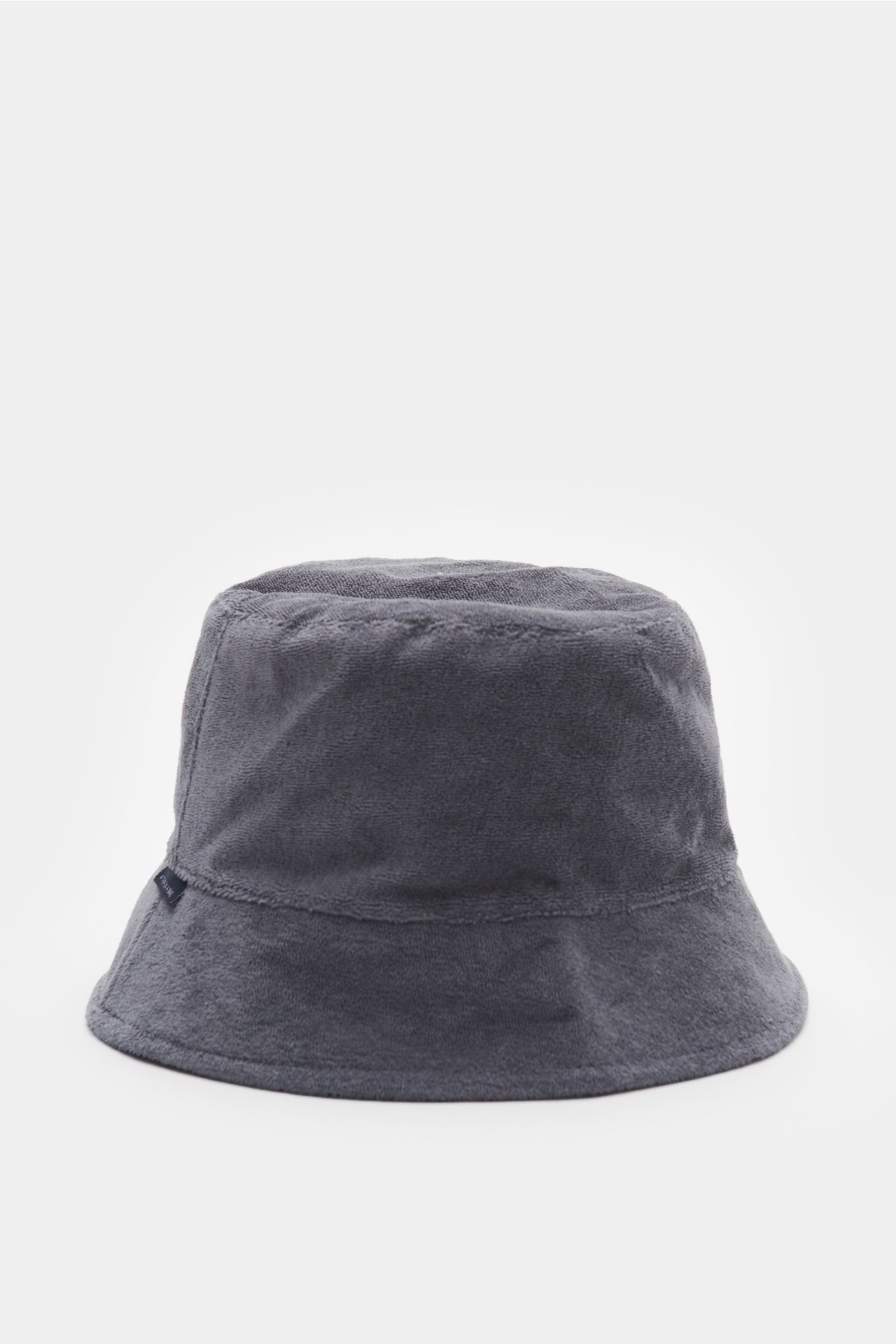 Frottee Bucket Hat 'Terry Hat' grau