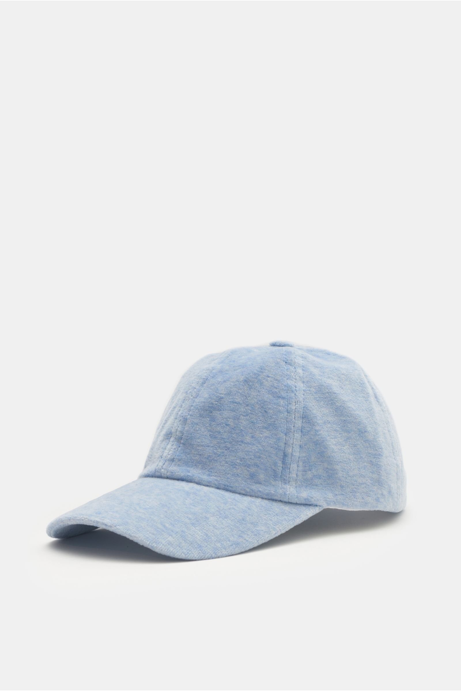 Baseball cap 'Velvet' light blue