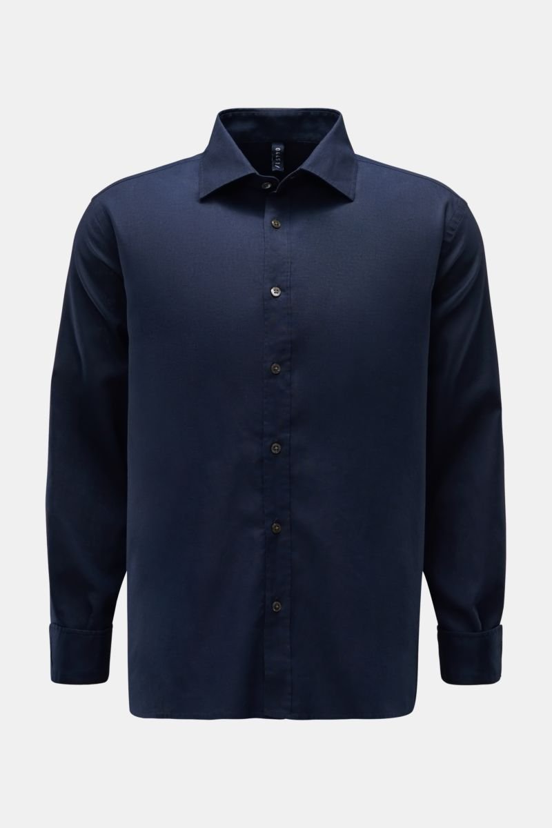 Casual shirt 'Summer Shirt' Kent collar navy