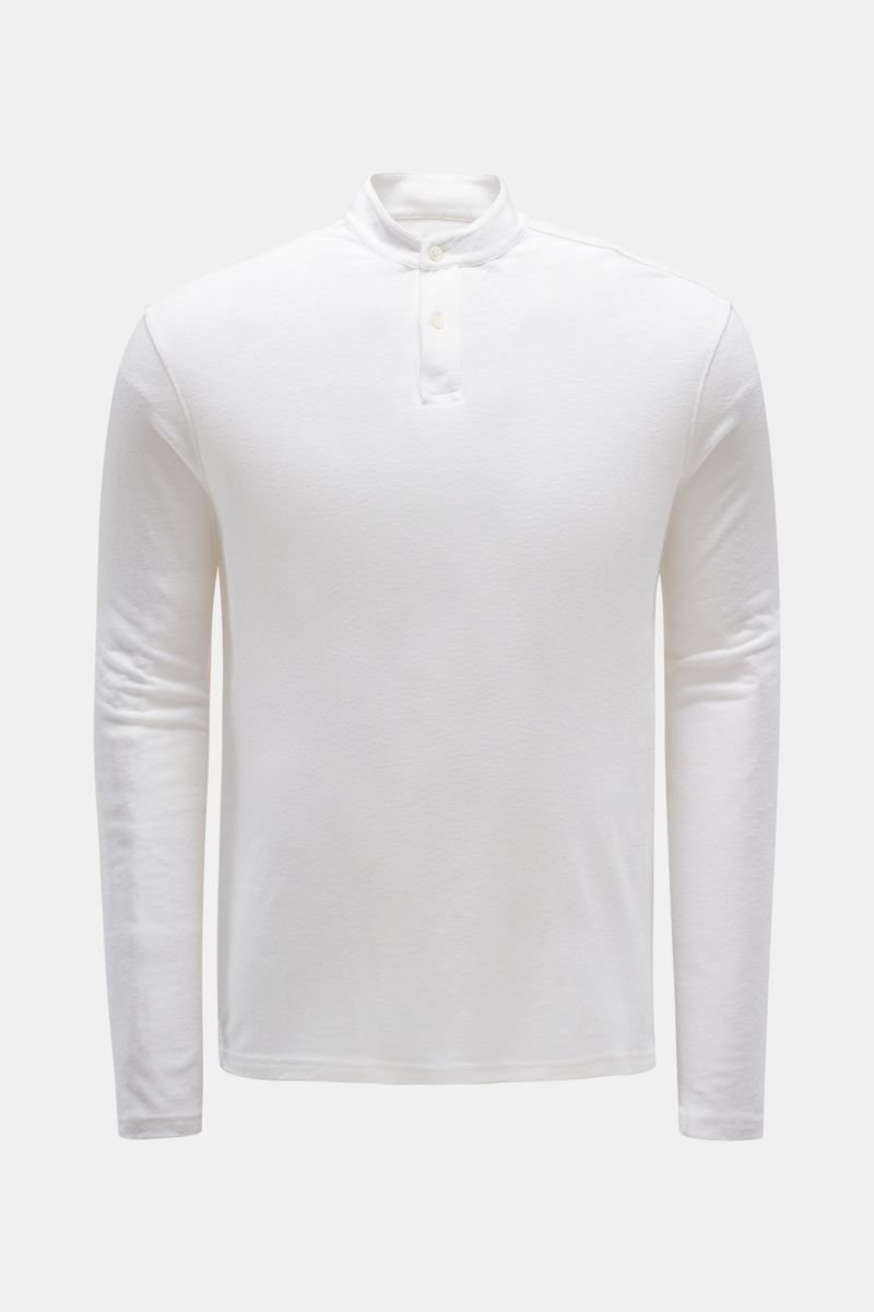 Henley shirt 'Linen Guru' white
