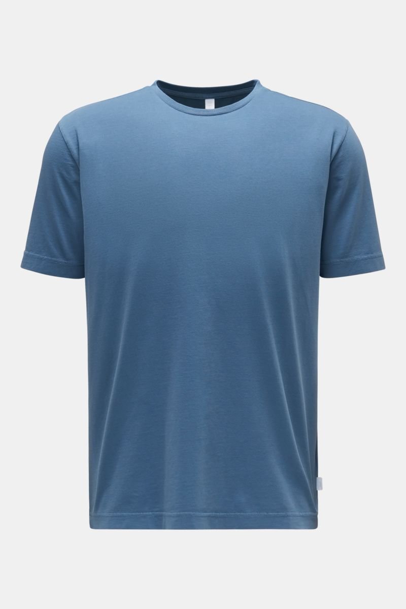 Rundhals-T-Shirt 'Jersey Tee' graublau