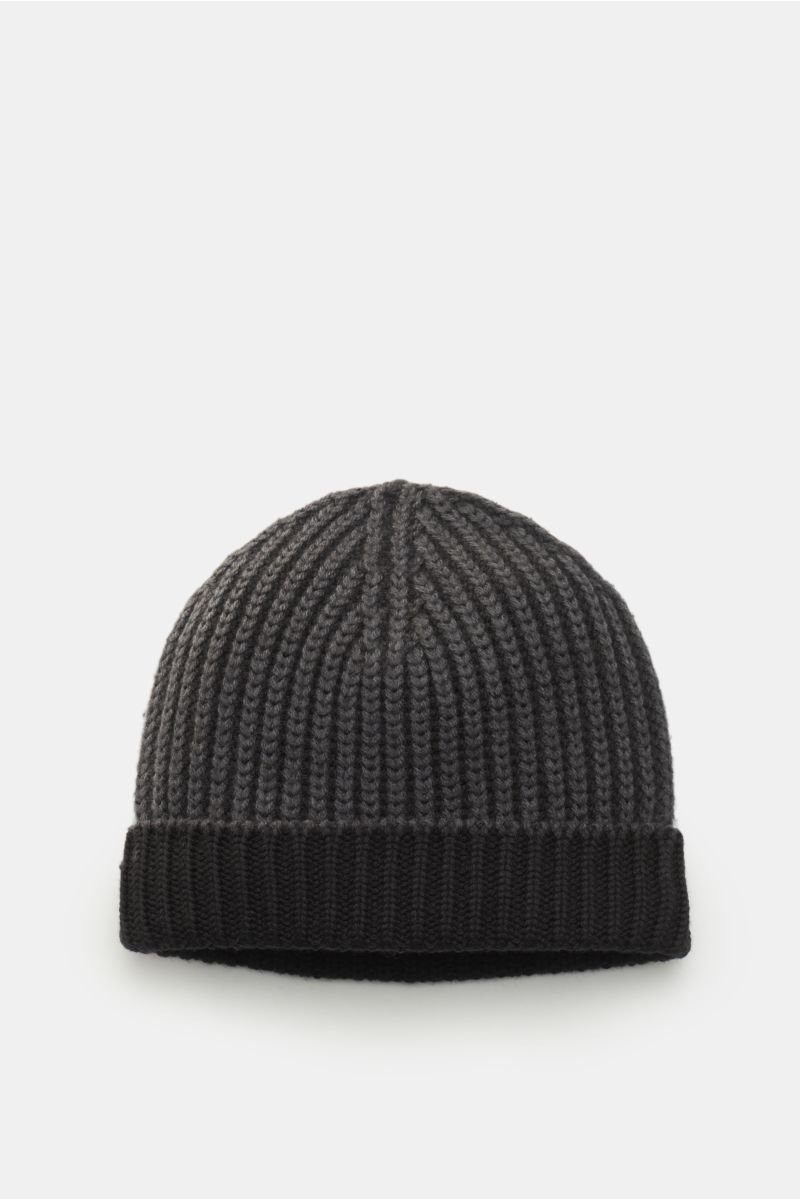 Wool beanie 'Foggy Hat' dark grey