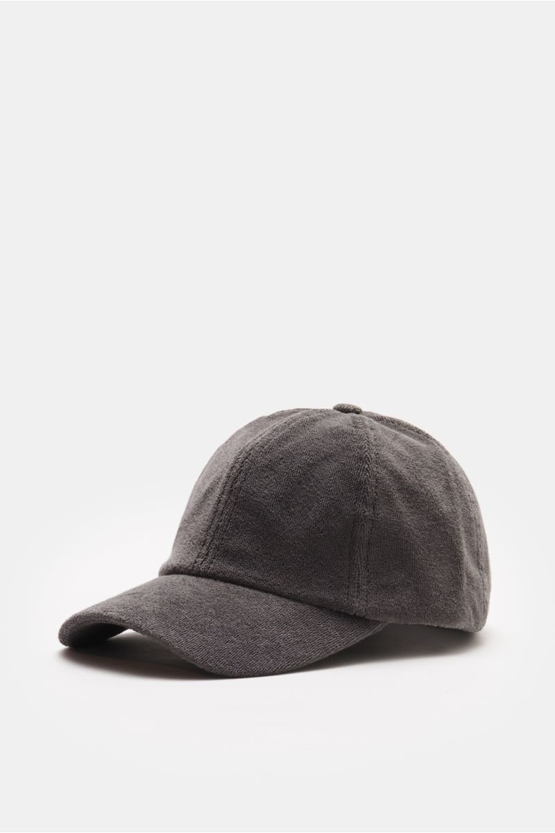 Frottee-Cap 'Oyster' grau